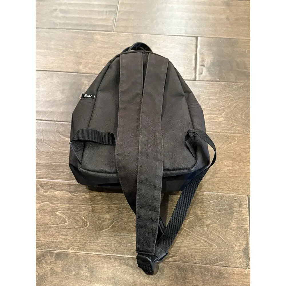 The Herschel Supply Co. Brand Unisex Mini Black Classic Backpack 11.5x9x5